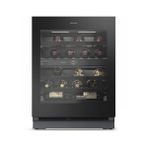Miele KWTUS 7096 E Tezgah Altı Şarap Dolabı Push2Open Obsidian Siyahı