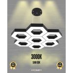 Miele (Siyah Kasa, Sarı Işık) Ledli Modern Sarkıt LED Avize - 1