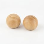 MIEN-7B07 2Lİ BAMBU TOP TUZLUK BİBERLİK