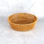 Mien BB6062 24 cm Yuvarlak Sentetik Rattan Ekmek Sepeti