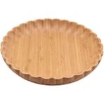 Mien Dayanıklı Bambu Tırtıklı Kenarlı Kase 20 cm