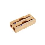 Mien Men430 Bambu Streç Folyo Kutusu 2 Bölmeli 17,5X9,5X10 Cm
