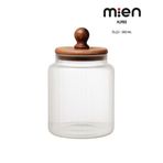 Mien MİEN AKASYA KAPAK BALL CAM KAVANOZ 1200ML