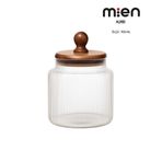 Mien MİEN AKASYA KAPAK BALL CAM KAVANOZ 900ML