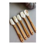 MİEN Mien MEN899 Krem Silikon Spatula Seti 5 Li