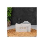 MİEN Mien Mermer Desenli Polyresin Sıvı Sabunluk Cn-56789