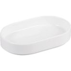 MİEN Mien Porselen Oval Beyaz Servis Tabağı 15X10 cm - Belirtilmemiş