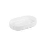 Mien Porselen Oval Beyaz Servis Tabağı 15X10 Cm