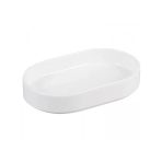 Mien Porselen Oval Beyaz Servis Tabağı 17X13 Cm