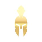Miğfer Sticker17x17 Cm Gold