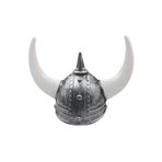 Miğfer Viking Şapkası 3 Boynuzlu Gümüş