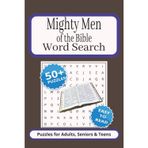 Mighty Men of the Bible Word Search: Crossword Puzzle with Easy to Read Print about Men in the Bible | 6x9 inches | 120 Pages | 50+ Puzzles ...Great ... or just waiting at the doctor's office.
