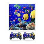 MightySkins Kaplama Sony Playstation 3 PS3 Slim Skins + 2 Controller Skins Çıkartma ile Uyumlu Deniz Altı