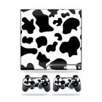 MightySkins Kaplama Sony Playstation 3 PS3 Slim Skins + 2 Controller Skins Çıkartma İnek Baskısı ile Uyumlu