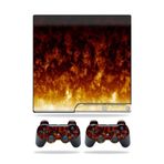 MightySkins Kaplama Sony Playstation 3 PS3 Slim Skins + 2 Controller Skins Sticker Ateşe Dayanıklı