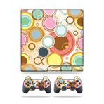 MightySkins Kaplama Sony Playstation 3 PS3 Slim Skins + 2 Controller Skins Sticker Bubble Gum ile Uyumlu