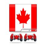 MightySkins Kaplama Sony Playstation 3 PS3 Slim Skins + 2 Controller Skins Sticker Canadian Pride