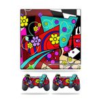 MightySkins Kaplama Sony Playstation 3 PS3 Slim Skins + 2 Controller Skins Sticker Eye Candy ile Uyumlu