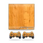 MightySkins Kaplama Sony Playstation 3 PS3 Slim Skins + 2 Controller Skins Sticker Huş Ağacı