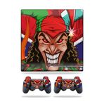 MightySkins Kaplama Sony Playstation 3 PS3 Slim Skins + 2 Controller Skins Sticker Jolly Jester ile Uyumlu