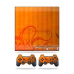 MightySkins Kaplama Sony Playstation 3 PS3 Slim Skins + 2 Controller Skins Sticker Narenciye Girdap