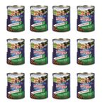 Miglior Cane Biftekli ve Sebzeli 12x405 gr Yetişkin Köpek Konserve