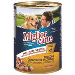 Miglior Cane Tavuklu ve Hindili 405 gr 24'lü Köpek Konservesi