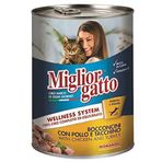 Miglior Gatto 12x405 gr Tavuklu ve Hindili Yetişkin Kedi Konservesi