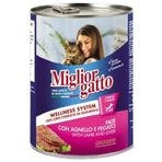 Miglior Gatto Kuzu Ciğerli Pate 400 Gr Kedi Konservesi