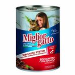 Miglior Gatto Manzo Biftekli 6x405 gr Kedi Konserve