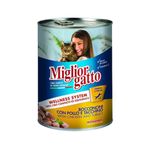 Miglior Gatto Tavuklu ve Hindili 12x405 gr Konserve Kedi Maması