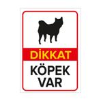 Mıgnatıs Sac Malzemeli Dikkat Köpek Var Levhası Rottweiler 35 X 50 Cm