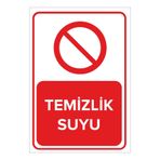 Mıgnatıs Yangına Karşı Önlem Almadan Kaynak Yapmayın Levhası - Sac Malzeme 35X50Cm