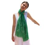 MIGURA Kadınlar için şal, başörtüsü, atkı, aksesuar, fular, duvak, kaşmir, Filistin tarzı, yaz ve kış için, ipek, viskoz, çizim, yeşil, kediler, mavi, uyarlanabilir, Mavi, Adaptable