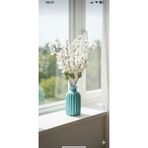 Miha Deco 1 adet 9 dallı beyaz bahar dalı ev vazo dekor süsü