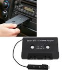 Mihaly Araba o Kaset Alıcısı, DC5V Kaset Adaptörü BT5.1 Evrensel Kablosuz Kaset Teyp Kaset Çalarlı Arabalar Kamyonlar için Aux Adaptörü