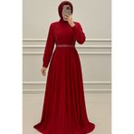 mihratesettür Tesettür Simli Abiye