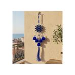 Mihristore Metal Rüzgar Çanı 35 Cm Balkon Süsü Duvar Süsü