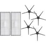 Mija Roborock S7 Sonic Mopping Uyumlu 6 Parça Yedek Filtre Fırça Seti Siyah