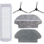 Mija Xiaomi Mop Pro (STYTJ02YM) Uyumlu 5 Parça Yedek Filtre Fırça Seti