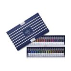 Mijello Mission White Class Pigment Tüp Sulu Boya Seti 15 ml x 34 Renk