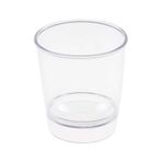 Mika Akrilik Shot Bardak Mum Bardağı 6X4.2 CM 35 CC (12 Adet)