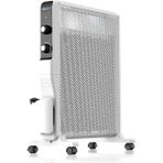 Mika Panel Elektrikli Isıtıcı 2000W, Mikatermik, Radyant ve Konveksiyon, Termostatlı - Beyaz