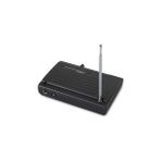 Mikado MCW-44B Siyah 2 Kanal VHF Kablosuz Mikrofon Seti