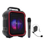 Mikado MD-116BT 15w 2 Adet Kablosuz El+baş-ense Mikrofonlu Usb-sd Bluetooth Toplantı Anfisi