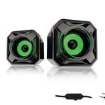 Mikado MD-177 1+1 Multimedia Speaker Yeşil