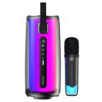 Mıkado Md-17Bt Capella, 10W, Taşınabilir, Usb/Aux/Bt/Tf, Rgb Işıklı, Transparan, 1800Mah, Mikrofon, Karaoke, Bluetooth S