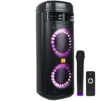 Mikado MD-220KP Siyah Usb+fm+tf Kart+bt Destekli Kablosuz Mikrofonlu Öğretmen Toplantı Anfisi