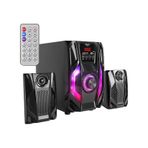 Mikado Md-415Bt Rgb 2+1 20 Watt Basslı Fm/Bt/Sd/Usb Bluetooth Ses Sistemi Multimedya Hoparlör