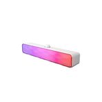 Mikado MD-SBT31 Beyaz 5W*2 1200mAh BT,RGB,TF Card,Type-C ,USB Soundbar Speaker